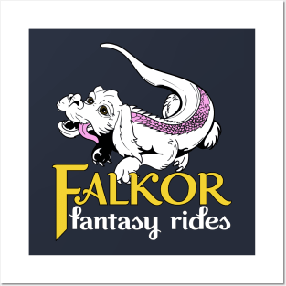 Falkor the Luck Dragon Fantasy Rides Posters and Art